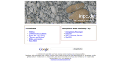 Desktop Screenshot of inpc.de