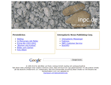 Tablet Screenshot of inpc.de